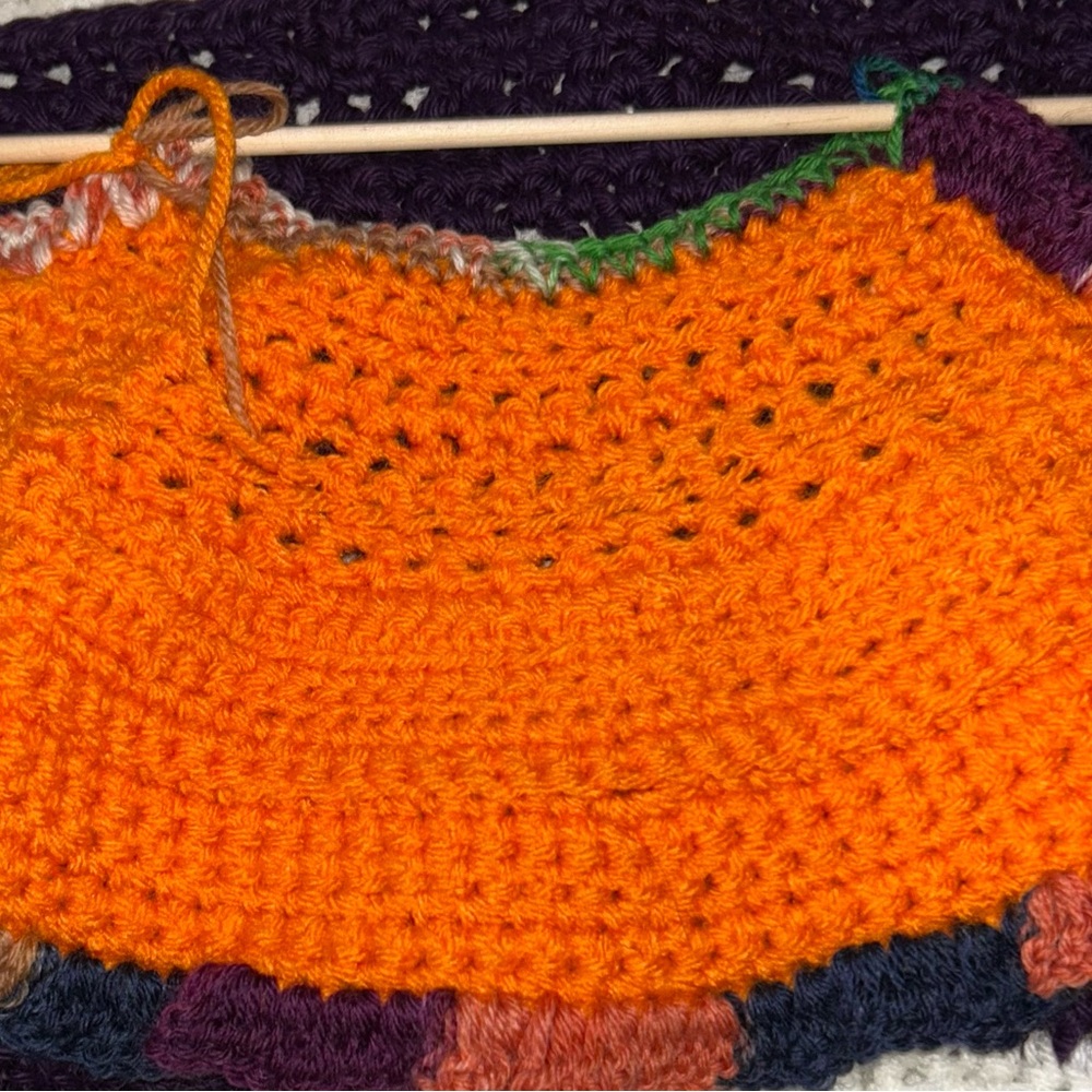 Handmade Crochet Earrings Holder 🧶